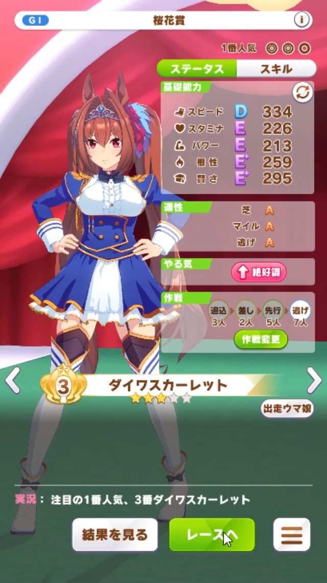 ウマ娘攻略 育成 ダイワスカーレット すまげー攻略